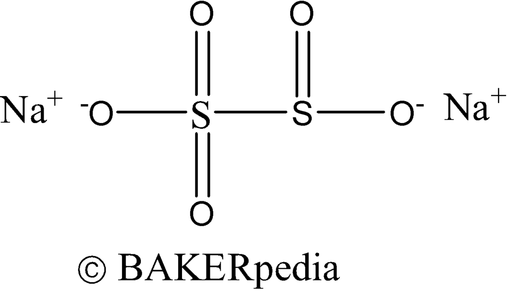 sodium metabisulfite reducing agent dried fruit