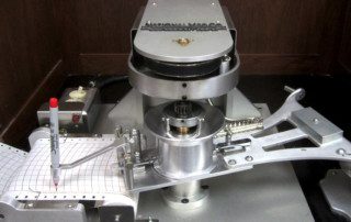 The mixograph is a dough testing equipment used to assess the baking quality of flours from soft, hard and durum wheat.