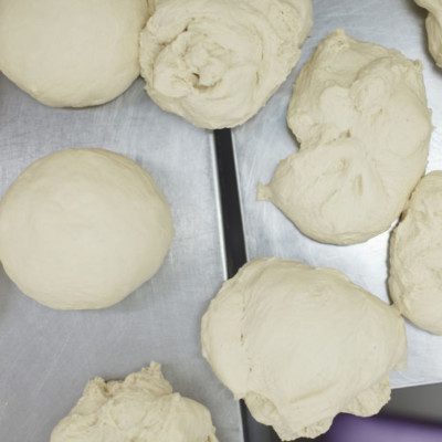 One of the goals of the mixing process in breadmaking is to achieve an optimum and proper balance of dough handling properties.