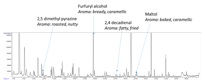 Sensory profile of sugar biscuit.