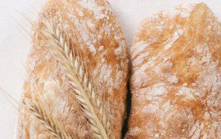 Italian bread is a hearth-baked product leavened with commercial baker’s yeast or based on sourdough.