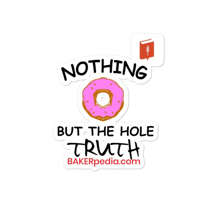 Nothing but the Hole Truth Sticker
