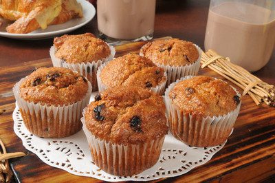 A delicious high fiber muffin packed with a punch. Take one for breakfast and it will keep you going till lunch. Guaranteed.