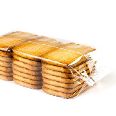 A variety of packaging techniques can be used for baked goods.