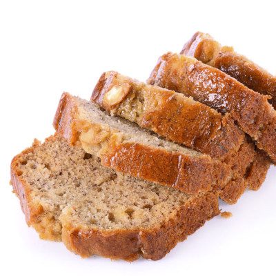 Banana bread is a very popular batter-based quick bread.