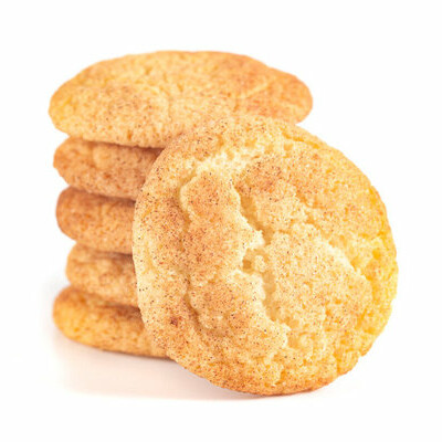 Snickerdoodles, or cinnamon butter cookies, are drop cookies which are characterized by having a cracked surface