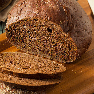 Pumpernickel bread is one type of rye bread which is prepared with little or no wheat flour addition.