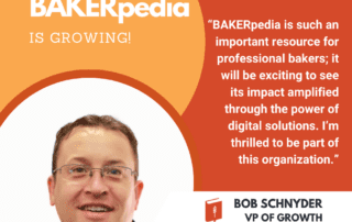 Bob Schnyder, new VP of Growth at BAKERpedia.