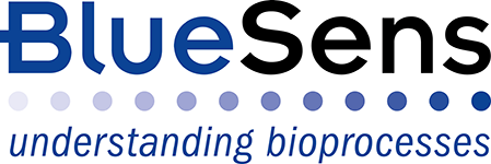 BlueSens company logo.