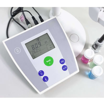 A pH meter can measure the acidity and alkalinity of a substance.