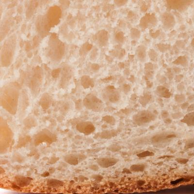 Crumb analysis quantifies the number of cells in a slice of bread for the baking quality.